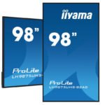 iiyama LH9875UHS-B2AG Écran d&rsquo;affichage dynamique Écran plat de signalisation numérique 2,48 m (97.5&Prime;) LED Wifi 500 cd/m² 4K Ultra HD Noir Intégré dans le processeur Android 11 24/7