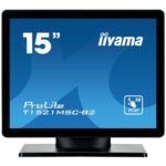 iiyama ProLite T1521MSC-B2 écran plat de PC 38,1 cm (15&Prime;) 1024 x 768 pixels XGA LED Écran tactile Dessus de table Noir