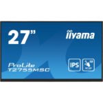 iiyama ProLite T2755MSC-B1 écran plat de PC 68,6 cm (27&Prime;) 1920 x 1080 pixels Full HD LED Écran tactile Dessus de table Noir
