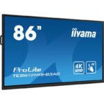 iiyama TE8612MIS-B3AG Écran d&rsquo;affichage dynamique En forme de kiosk 2,17 m (85.6&Prime;) LCD Wifi 400 cd/m² 4K Ultra HD Noir Écran tactile Intégré dans le processeur Android 11 24/7