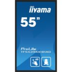 iiyama TF5539AS-B1AG écran plat de PC 138,7 cm (54.6&Prime;) 3840 x 2160 pixels 4K Ultra HD LED Écran tactile Noir