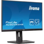 iiyama ProLite XUB2493HS-B6 écran plat de PC 60,5 cm (23.8&Prime;) 1920 x 1080 pixels Full HD LED Noir