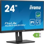 iiyama ProLite XUB2463HSU-B1 écran plat de PC 60,5 cm (23.8&Prime;) 1920 x 1080 pixels Full HD LED Noir