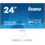 iiyama ProLite XUB2497HSU-W2 écran plat de PC 60,5 cm (23.8&Prime;) 1920 x 1080 pixels Full HD LED Blanc