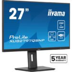 iiyama ProLite XUB2797QSNP-B1 écran plat de PC 68,6 cm (27&Prime;) 2560 x 1440 pixels Quad HD LED Noir