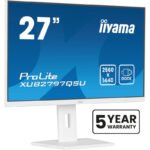 iiyama ProLite XUB2797QSU-W2 écran plat de PC 68,6 cm (27&Prime;) 2560 x 1440 pixels Quad HD LED Blanc