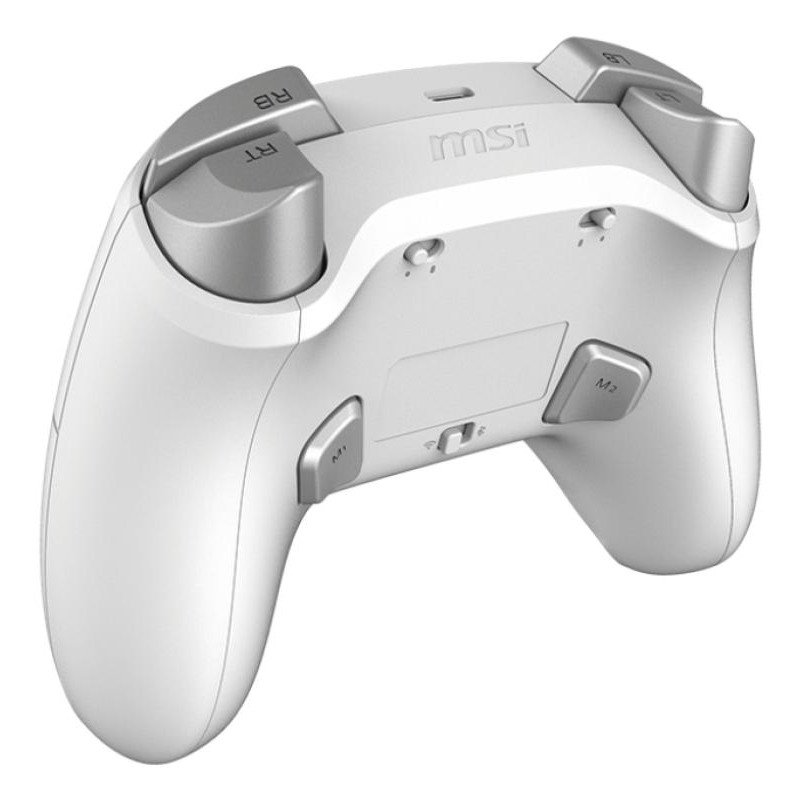 MSI FORCE GC300 WIRELESS WHITE Blanc USB 2.0 Manette de jeu Analogique PC – Image 3