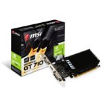MSI GT 710 2GD3H LP carte graphique NVIDIA GeForce GT 710 2 Go GDDR3