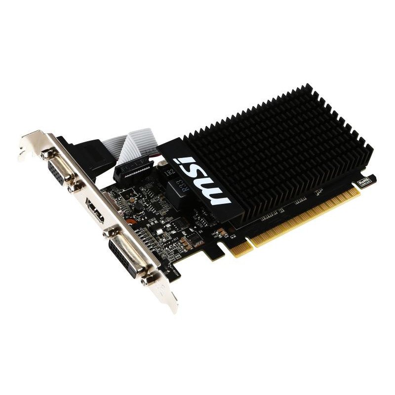 MSI GT 710 2GD3H LP carte graphique NVIDIA GeForce GT 710 2 Go GDDR3 – Image 3