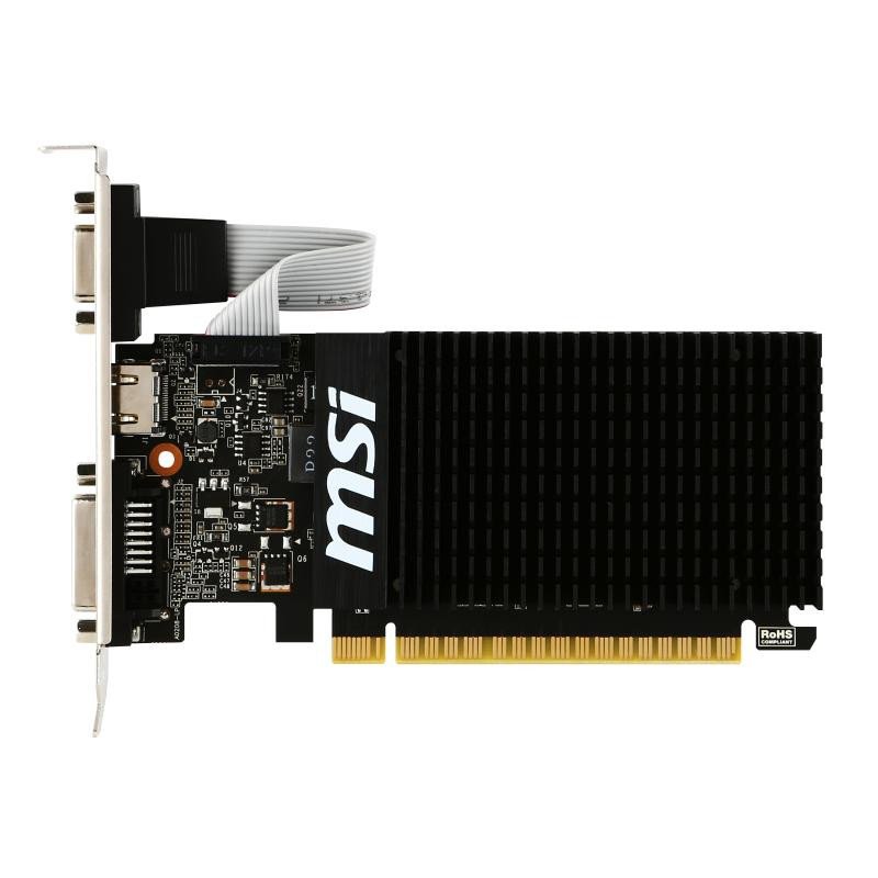 MSI GT 710 2GD3H LP carte graphique NVIDIA GeForce GT 710 2 Go GDDR3 – Image 4
