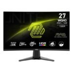 MSI MAG 27CQ6F écran plat de PC 68,6 cm (27&Prime;) 2560 x 1440 pixels Quad HD LCD Noir