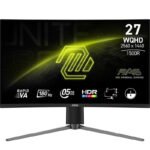 MSI MAG 27CQ6PF écran plat de PC 68,6 cm (27&Prime;) 2560 x 1440 pixels Wide Quad HD LCD Noir