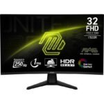 MSI MAG 32C6X écran plat de PC 80 cm (31.5&Prime;) 1920 x 1080 pixels Full HD Noir