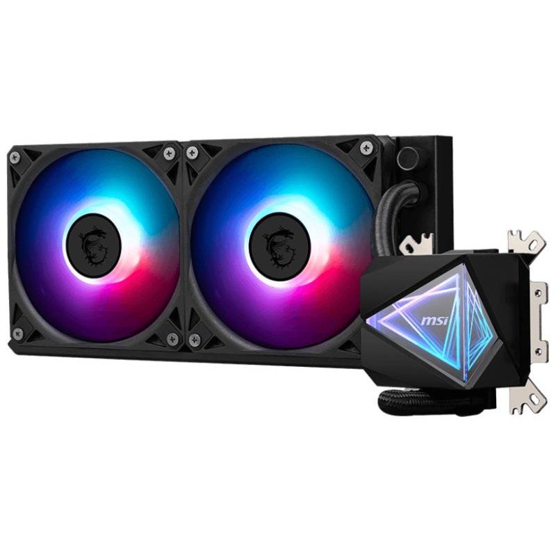 MSI MAG Coreliquid I240 Boitier PC Refroidisseur de liquide tout-en-un 12 cm Noir 1 pièce(s) – Image 2
