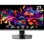 MSI MPG 271QRX QD-OLED écran plat de PC 67,3 cm (26.5&Prime;) 2560 x 1440 pixels Wide Quad HD Noir