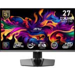 MSI MPG 272URX QD-OLED écran plat de PC 67,3 cm (26.5&Prime;) 3840 x 2160 pixels 4K Ultra HD Noir