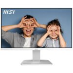 MSI Pro MP2412W écran plat de PC 60,5 cm (23.8&Prime;) 1920 x 1080 pixels Full HD LCD Blanc