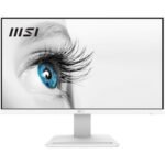 MSI Pro MP243XW écran plat de PC 60,5 cm (23.8&Prime;) 1920 x 1080 pixels Full HD Blanc