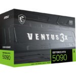 MSI VENTUS GEFORCE RTX 5090 32G 3X OC carte graphique NVIDIA 32 Go GDDR7
