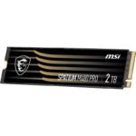 MSI Spatium M480 PRO PCIE 4.0 NVME M.2 2TB disque SSD 2 To PCI Express 4.0 3D NAND