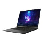 MSI Stealth A16 AI+ A3XVGG-004FR AMD Ryzen AI 9 HX 370 Ordinateur portable 40,6 cm (16&Prime;) Quad HD+ 32 Go LPDDR5x-SDRAM 2 To SSD NVIDIA GeForce RTX 4070 Wi-Fi 7 (802.11be) Windows 11 Pro Noir