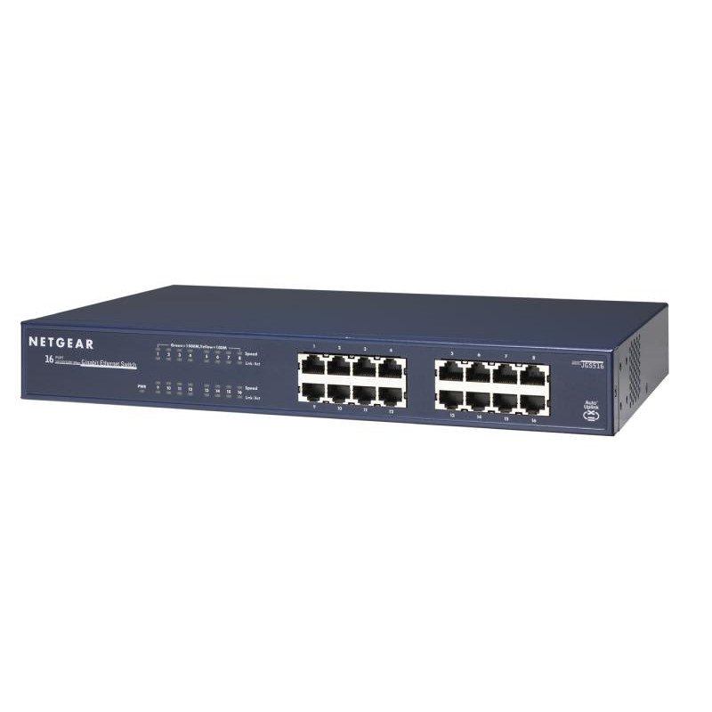 NETGEAR 16-PORT GE UNMANAGED SWITCH (JGS516) – Image 2