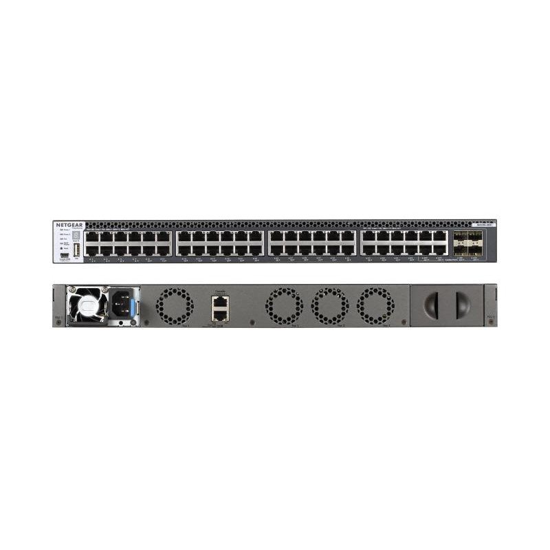 NETGEAR M4300-48X/US/EME Géré 10G Ethernet (100/1000/10000) 1U Gris
