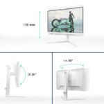 Philips Evnia 24M2N3201A/00 écran plat de PC 60,5 cm (23.8&Prime;) 1920 x 1080 pixels Full HD LCD Blanc