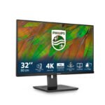 Philips 3000 series 32B1N3800/00 écran plat de PC 81,3 cm (32&Prime;) 3840 x 2160 pixels 4K Ultra HD LCD Noir