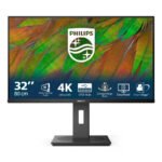 Philips 3000 series 32B1N3800/00 écran plat de PC 81,3 cm (32&Prime;) 3840 x 2160 pixels 4K Ultra HD LCD Noir