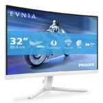 Philips Evnia 5000 32M2C5501/00 écran plat de PC 80 cm (31.5&Prime;) 2560 x 1440 pixels Quad HD LCD Blanc