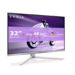 Philips Evnia 8000 32M2N8900/00 écran plat de PC 80 cm (31.5&Prime;) 3840 x 2160 pixels 4K Ultra HD QD-OLED Blanc