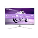 Philips Evnia 8000 32M2N8900/00 écran plat de PC 80 cm (31.5&Prime;) 3840 x 2160 pixels 4K Ultra HD QD-OLED Blanc