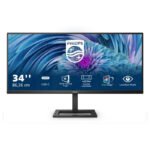 Philips E Line 346E2LAE/00 écran plat de PC 86,4 cm (34&Prime;) 3440 x 1440 pixels Wide Quad HD LCD Noir