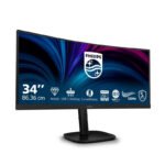 Philips 3000 series 34B2U3600C/00 écran plat de PC 86,4 cm (34&Prime;) 3440 x 1440 pixels Wide Quad HD LCD Noir