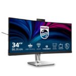Philips 6000 series 34B2U6603CH/00 écran plat de PC 86,4 cm (34&Prime;) 3440 x 1440 pixels Wide Quad HD LCD Gris