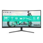 Philips Evnia 34M2C3500L/00 écran plat de PC 86,4 cm (34&Prime;) 3440 x 1440 pixels Wide Quad HD LCD Noir