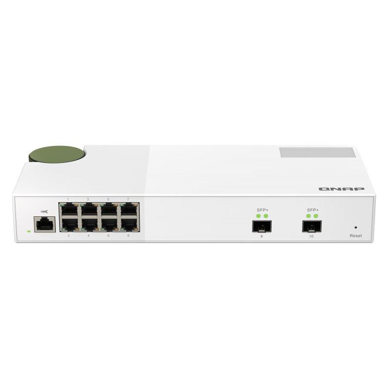 QNAP Switch 8 Ports (8x2.5GbE 2x10GbE SFP+)*QSW-M2108-2S – Image 2