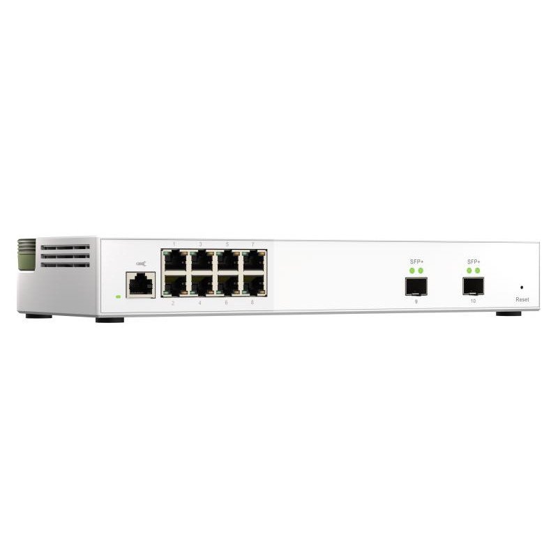 QNAP Switch 8 Ports (8x2.5GbE 2x10GbE SFP+)*QSW-M2108-2S – Image 3