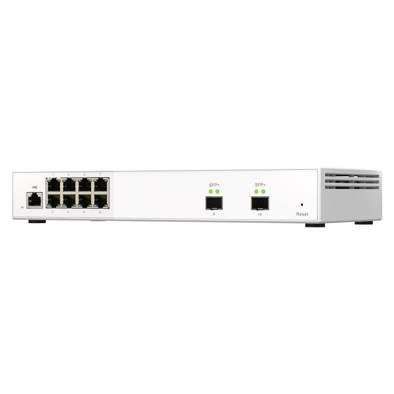 QNAP Switch 8 Ports (8x2.5GbE 2x10GbE SFP+)*QSW-M2108-2S – Image 4