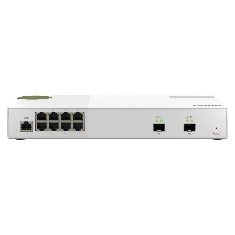 QNAP Switch 8 Ports (8x2.5GbE 2x10GbE SFP+)*QSW-M2108-2S