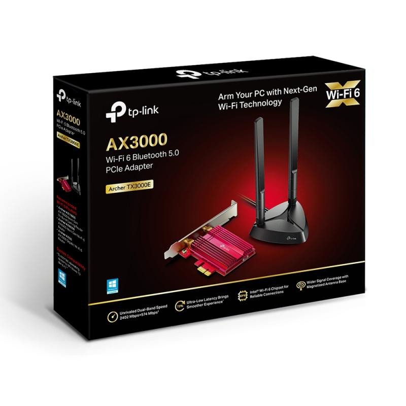 TP-LINK ARCHER TX3000E - Adaptateur WiFi 6 PCIe - Bluetooth 5.0 – Image 3