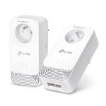 TP-LINK PG2405P KIT – Kit CPL G.hn 2400 avec prise gigogne intégrée