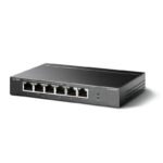 TP-LINK TL-SF1006P – Switch de bureau 6 ports 10/100 Mbps avec 4 ports PoE+