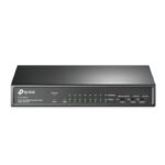 TP-LINK TL-SF1009P – Switch de bureau 9 ports 10/100 Mbps avec 8 ports PoE+