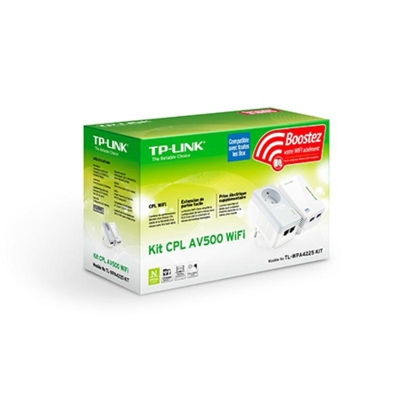TP-Link TL-WPA4225KIT - Kit CPL AV600 + WiFi N300