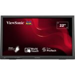 Viewsonic TD2223-2 écran plat de PC 55,9 cm (22&Prime;) 1920 x 1080 pixels Full HD LCD Écran tactile Noir