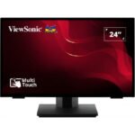 Viewsonic TD2465 Écran d&rsquo;affichage dynamique Écran plat interactif 61 cm (24&Prime;) LED 250 cd/m² Full HD Noir Écran tactile