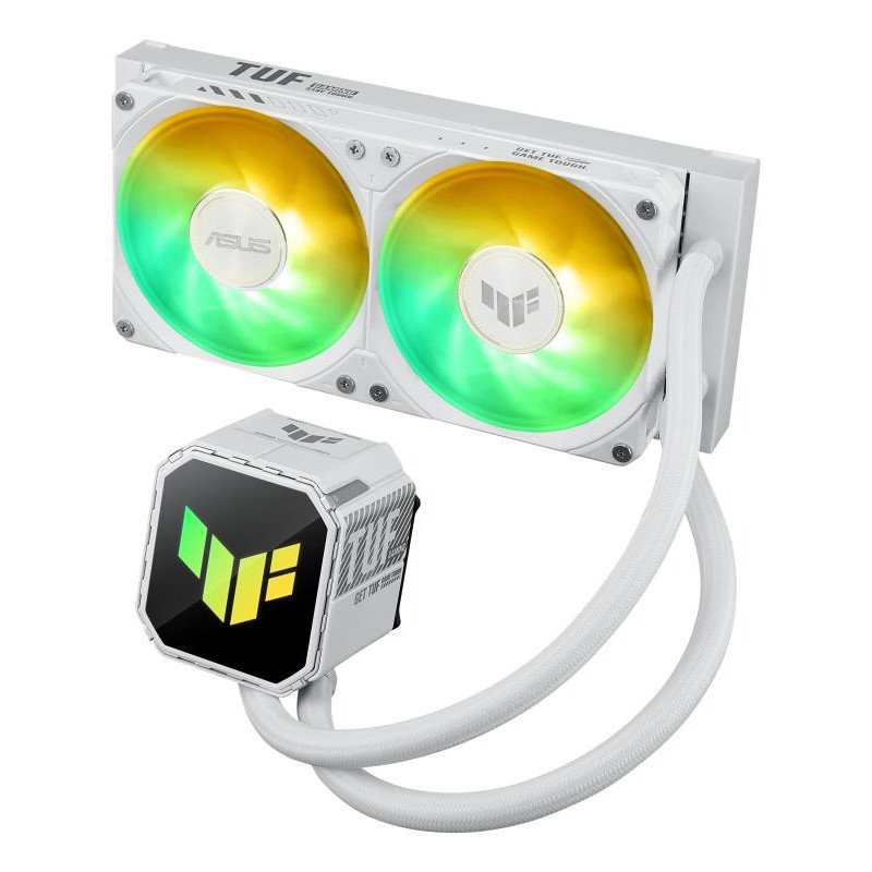 ASUS TUF GAMING LC III 240 ARGB WHT Processeur Refroidisseur de liquide tout-en-un 12 cm Blanc – Image 4