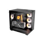 be quiet! Light Wings LX 120 mm PWM Reverse Black | Ventilateur PC ARGB reverse noir